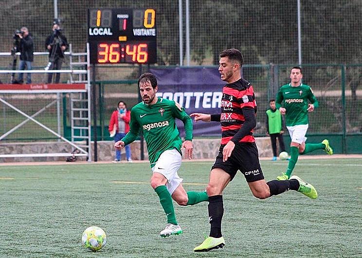 Aythami Perera, con el Inter de Madrid.