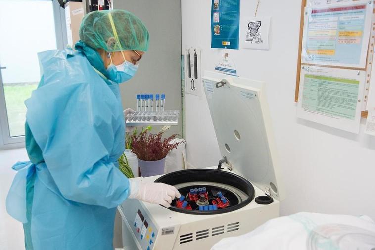 Análisis de coronavirus en Hospital de la red nacional.