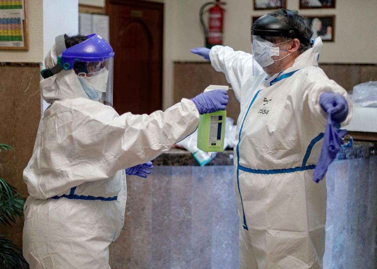 Las áreas de salud están realizando pruebas PCR a los sospechosos de COVID-19.