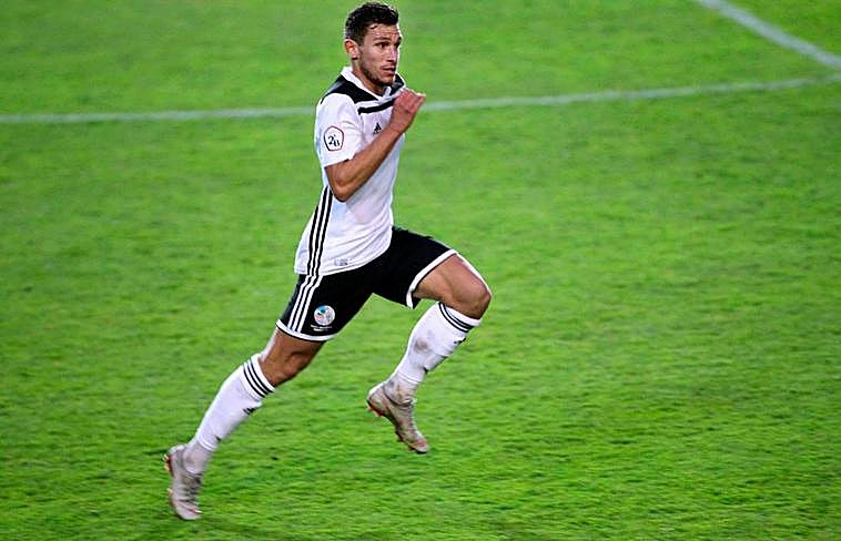 Víctor Mena en su etapa en el Salamanca