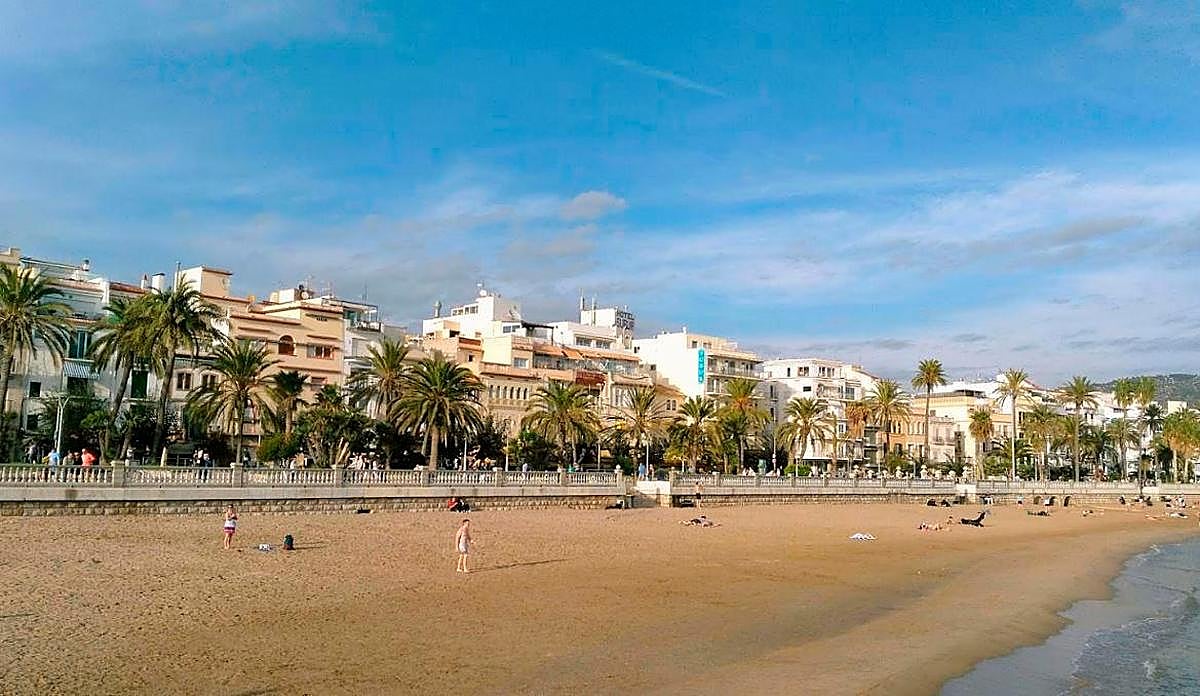 Playa de Sitges.