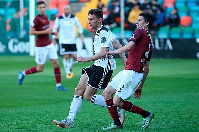 Duelo entre el Salamanca UDS y el Pontevedra hace dos temporadas.