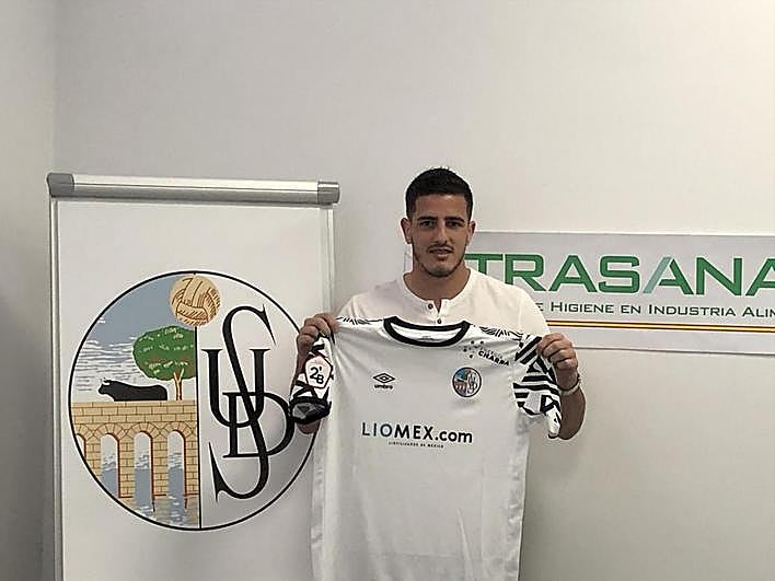 Delorenzi, con su nueva camiseta.