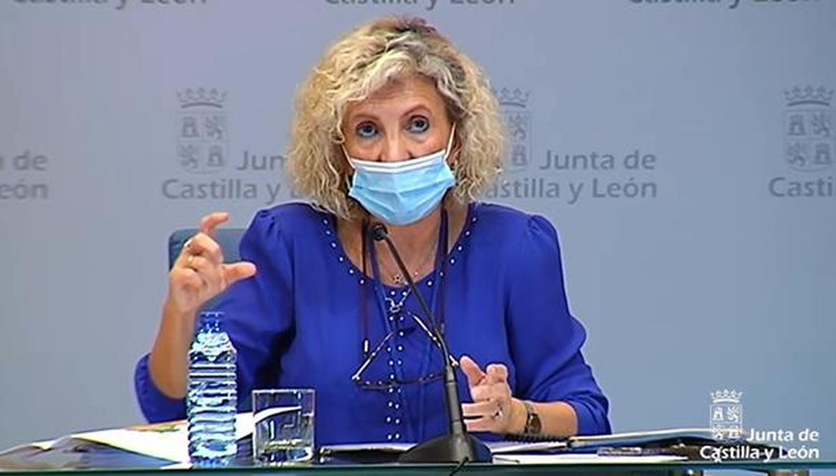 La Consejera de Sanidad, Verónica Casado.