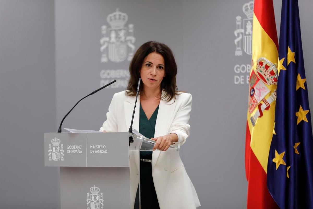 La secretaria de Estado de Sanidad, Silvia Calzón.