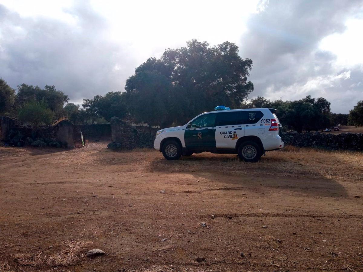 Finca donde buscan el cuerpo de Manuela Chavero.