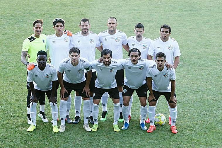 El Salamanca UDS, con camisetas sin patrocinio en el amistoso contra el Ciudad Rodrigo