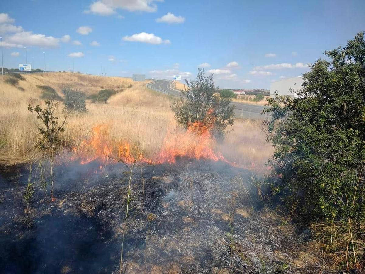 Imagen del lugar donde se produjo el incendio.