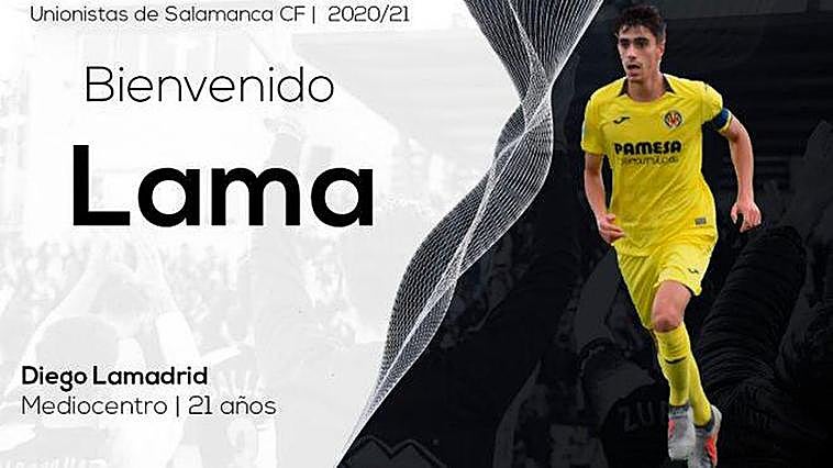 El Unionistas refuerza su centro del campo con Lama