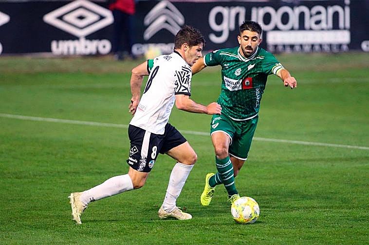 Encuentro entre el Salamanca y el Coruxo de la pasada edición de la Copa Federación.
