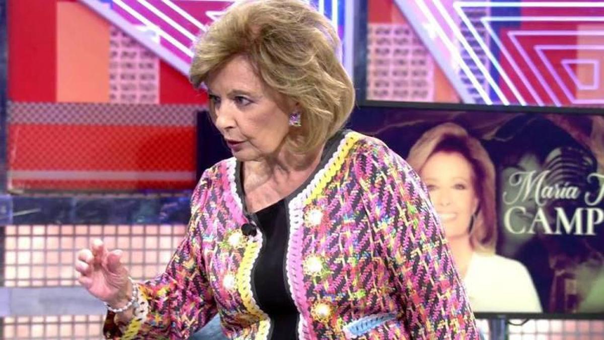 María Teresa Campos atiza a Jorge Javier: “No sé qué está haciendo este tío”