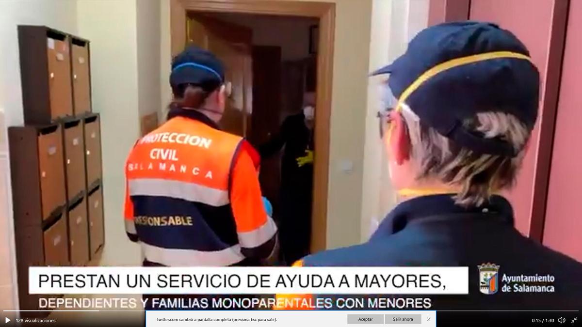Voluntarias de Protección Civil llevarán alimentos y medicinas a personas en cuarentena