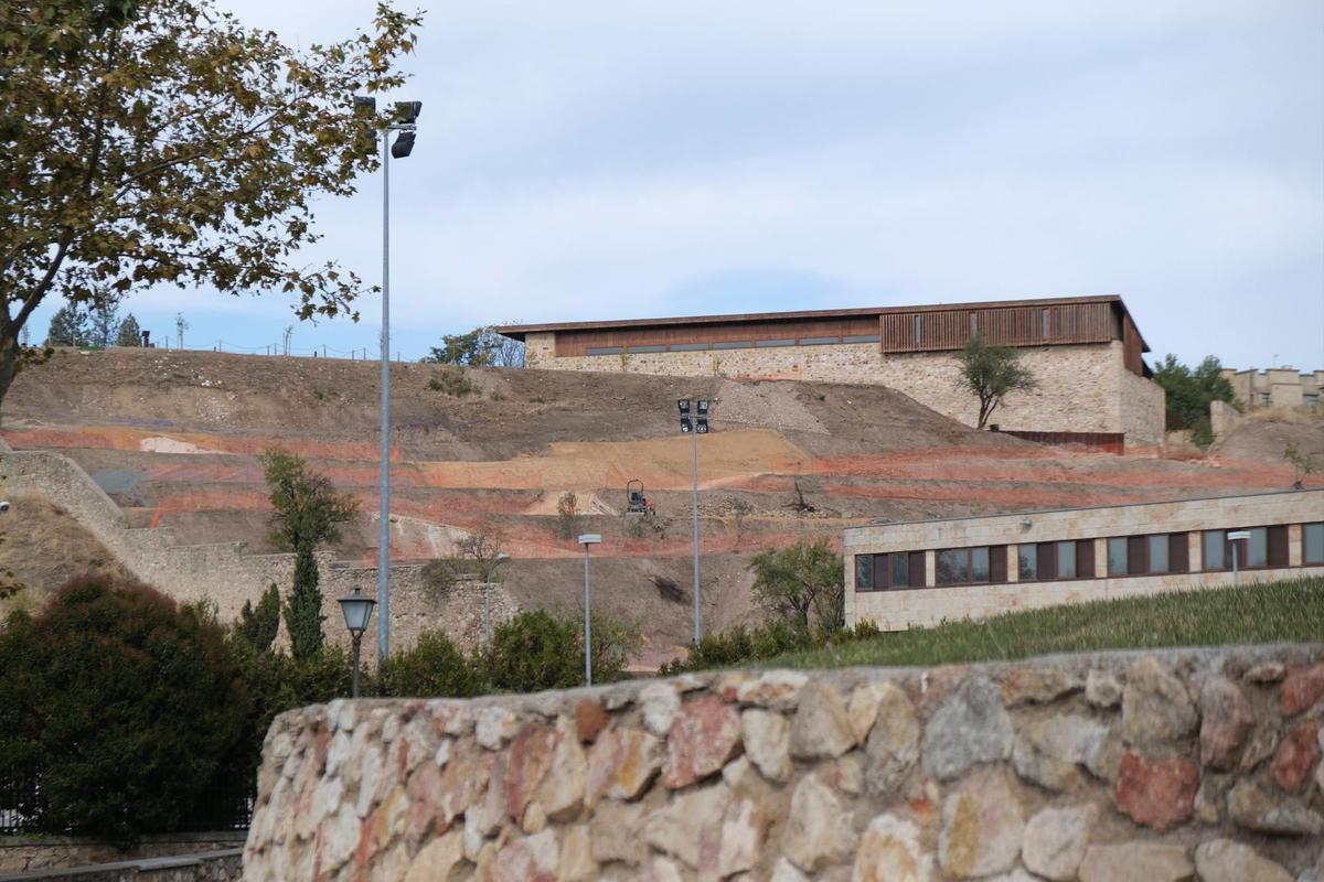 El edificio construido en lo alto del Cerro de San Vicente para cuya musealización el Ayuntamiento solicitó fondos estatales al Ministerio.