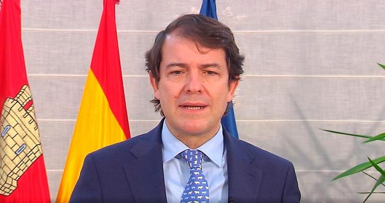 El presidente de Castilla y León, Alfonso Fernández Mañueco.