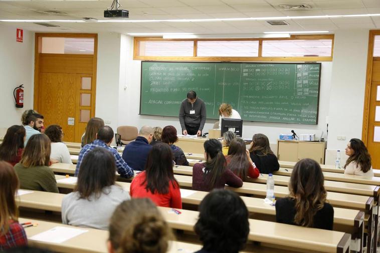 Opositores de la Oferta Pública de Empleo.