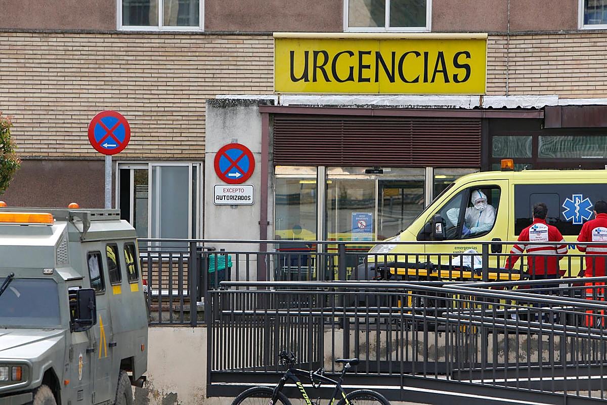 Urgencias del Hospital Clínico de Salamanca.