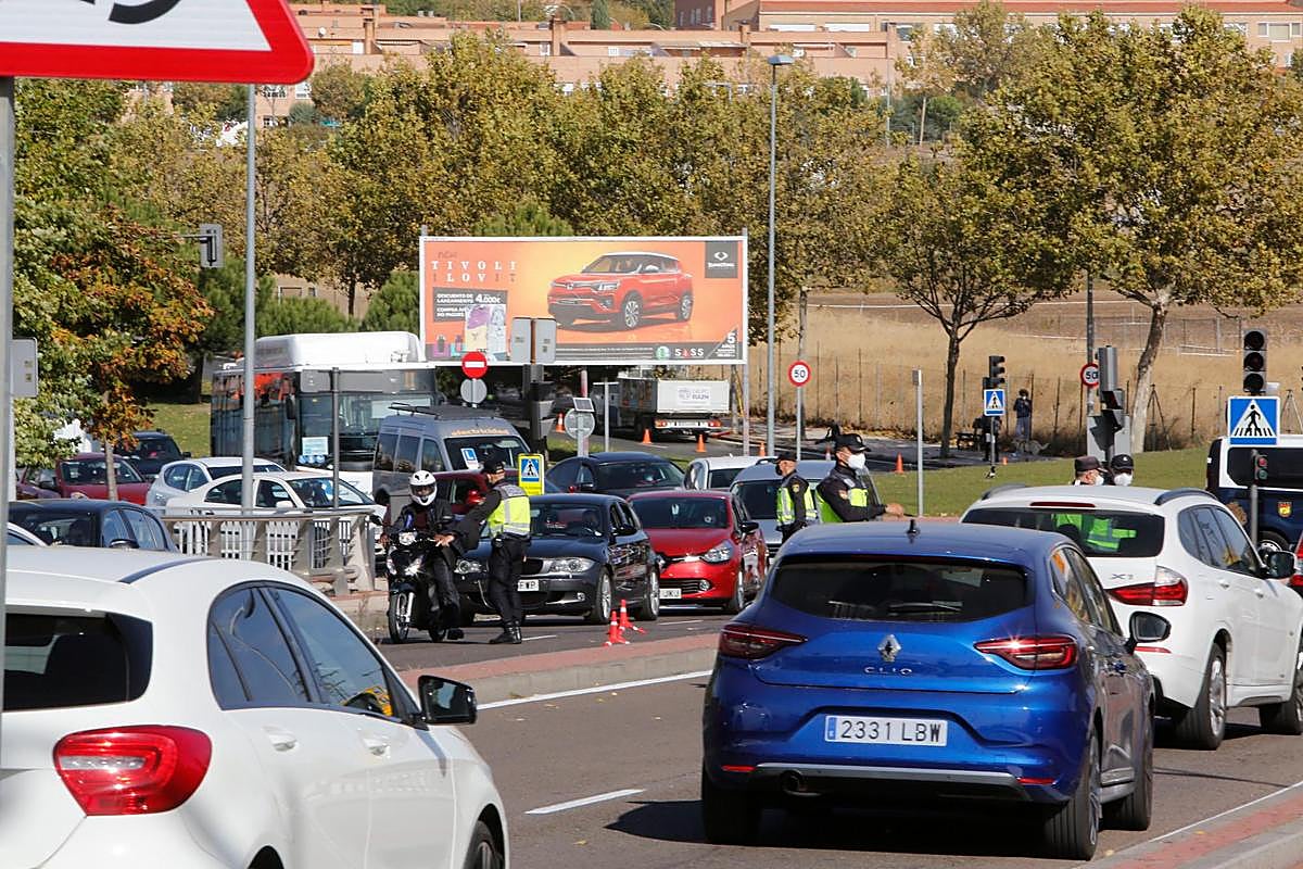 Controles en el confinamiento perimetral de Salamanca.