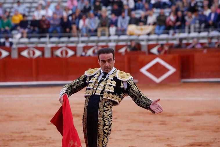 Enrique Ponce, en una de sus actuaciones en Salamanca