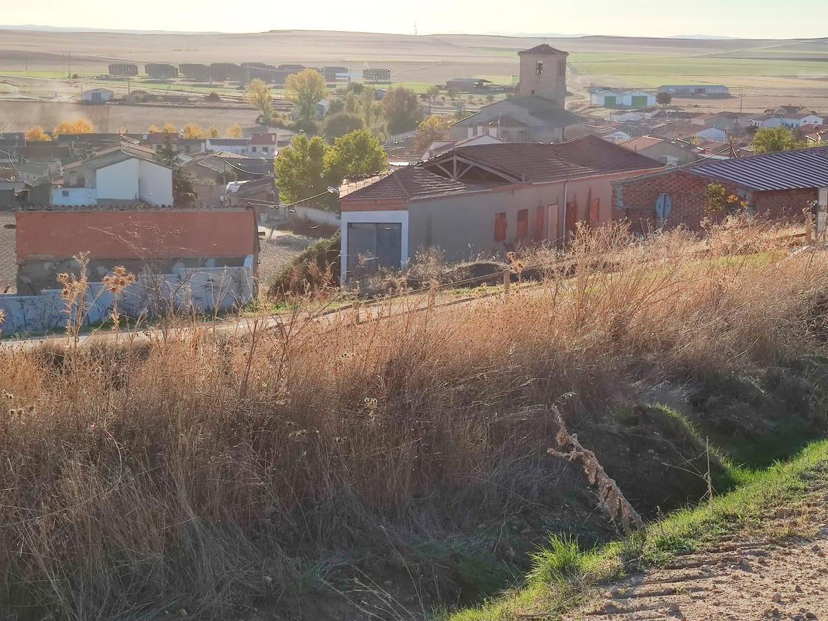 Vista general de Mancera de Abajo en la comarca de Peñaranda.