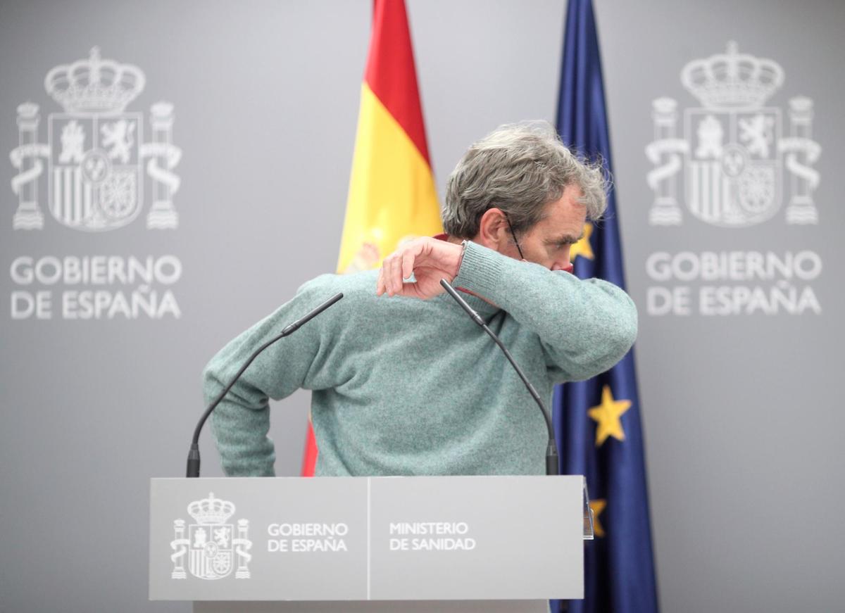 El director del Centro de Coordinación de Alertas y Emergencias Sanitarias, Fernando Simón