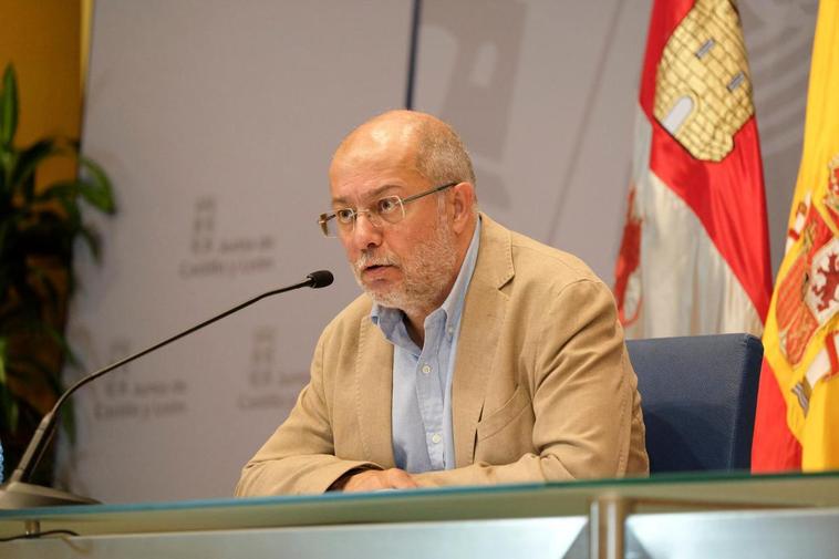 El vicepresidente de la Junta de Castilla y León, Francisco Igea.