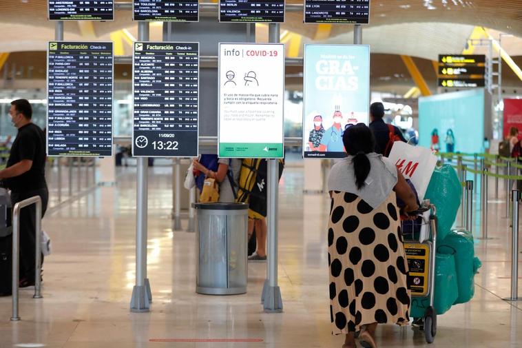 Aeropuerto de Barajas.