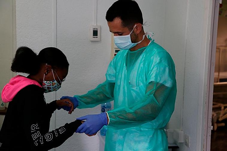 La paciente ha estado 17 días en la UCI pediátrica.