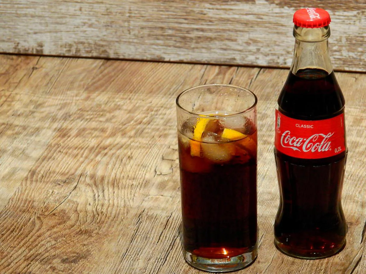 Una Coca-Cola.