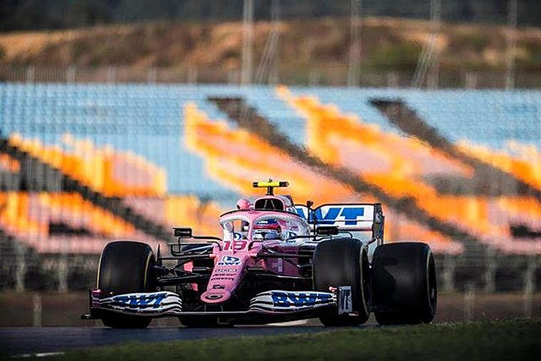 El piloto canadiense Lance Stroll.