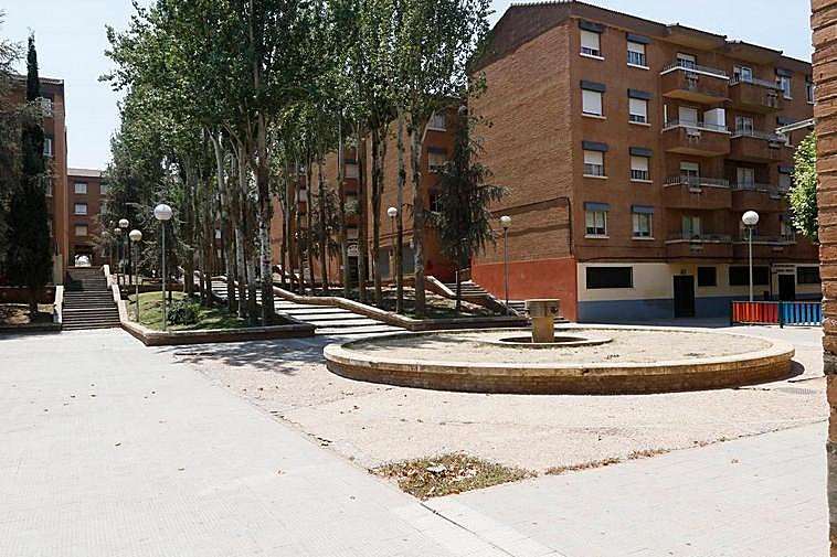 Imagen de la plaza de Extremadura.