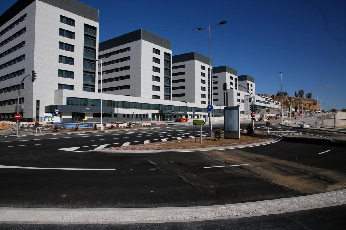 Vista del nuevo Hospital de Salamanca.