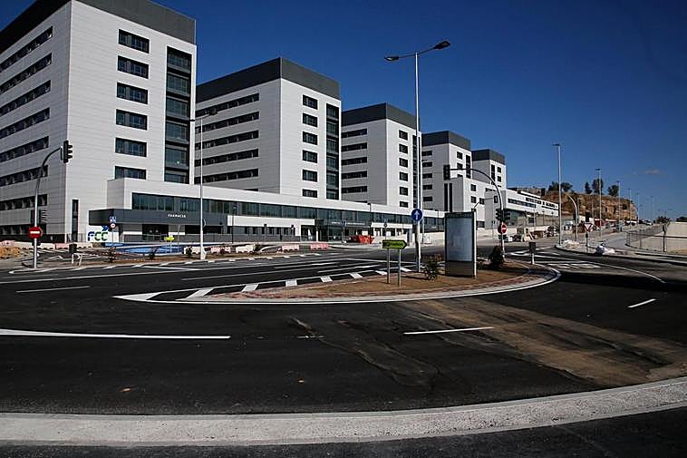 Vista del nuevo Hospital de Salamanca.