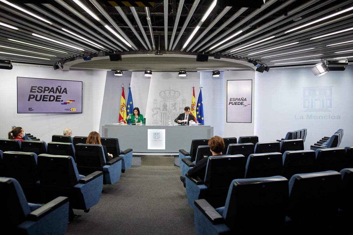 Rueda de prensa tras tras la reunión del Consejo Interterritorial del Sistema Nacional de Salud.