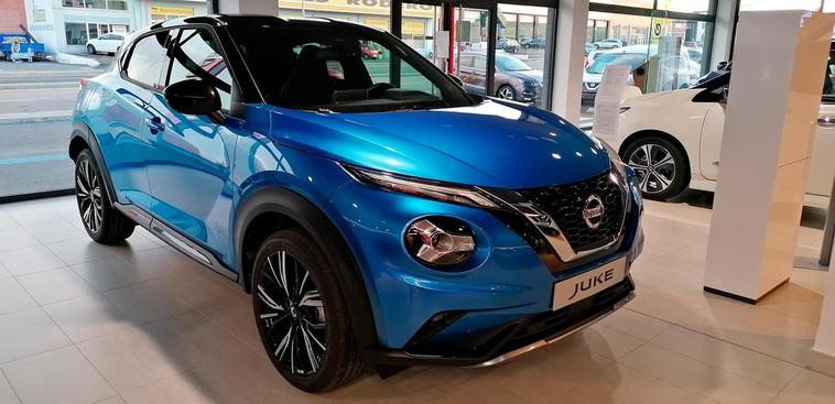 La gama de modelos de Nissan que puede verse en Anferpa Cars