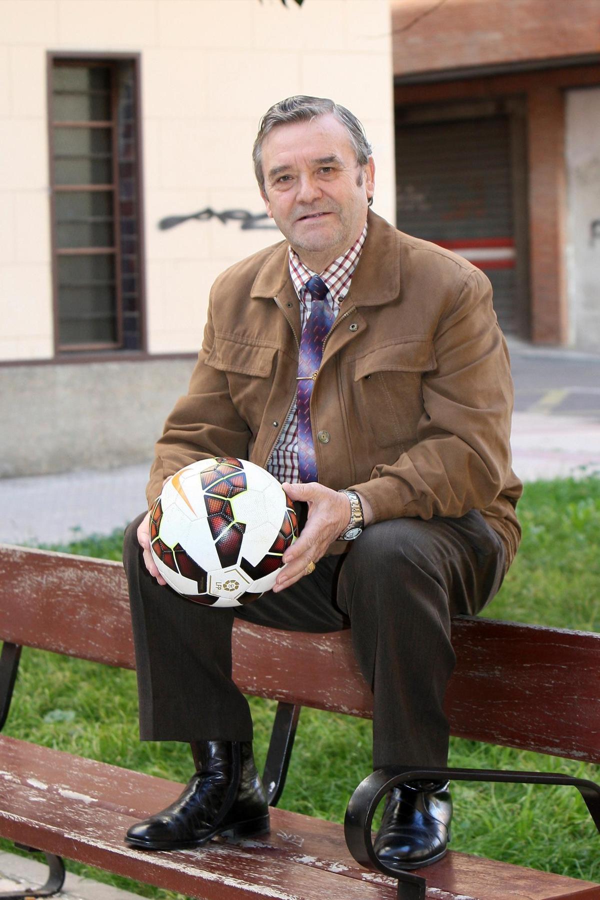 Miguel Hernández, presidente de la Delegación salmantina de fútbol.