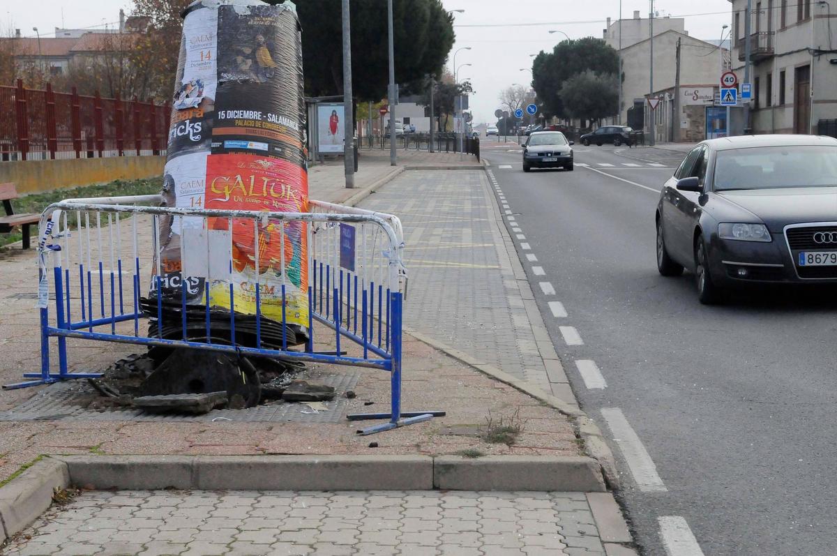 El siniestro se produjo en la avenida de Lasalle