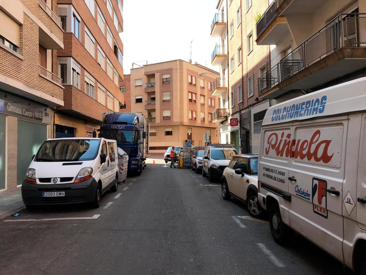 Calle Islas Canarias, donde se produjo el incidente.