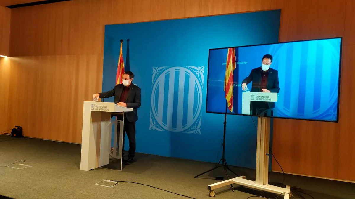 El secretario de Medidas Penales, Reinserción y Atención a la Víctima de la Generalitat, Armand Calderó.