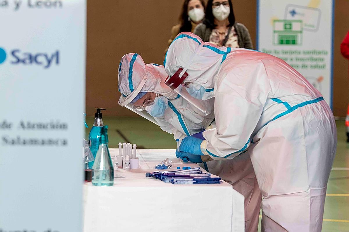 Cribado en la Universidad de Salamanca.