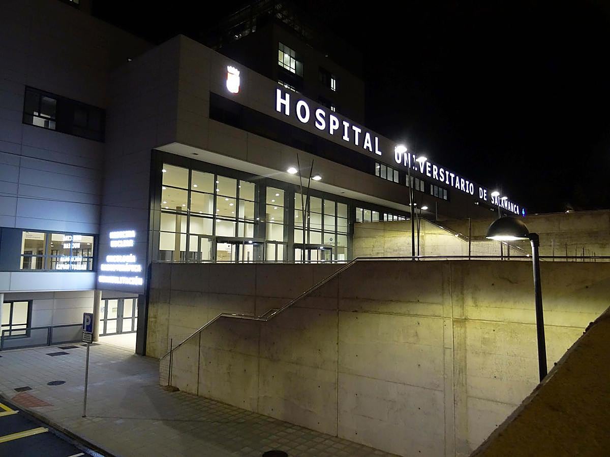 Entrada del nuevo Hospital de Salamanca.