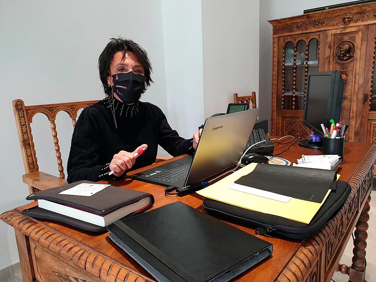 Luisa de Paz Palacios (PP), alcaldesa de Vitigudino.