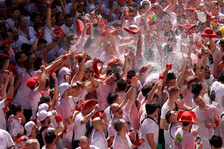 Imagen de los Sanfermines de años anteriores.