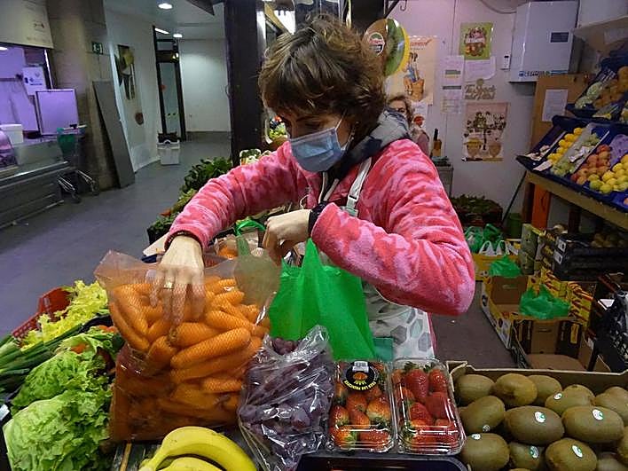 En la frutería ya se ha recuperado la normalidad en los precios.