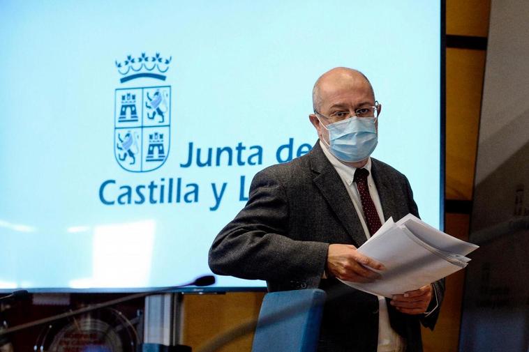 El vicepresidente de la Junta de Castilla y León, Francisco Igea