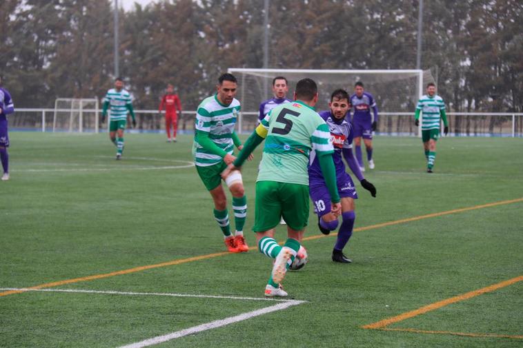 Fran, del Peñaranda, en el último partido en el “Luis García”.