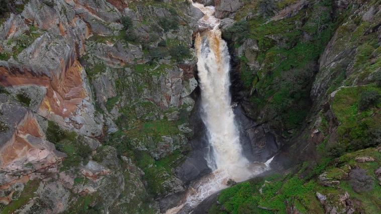 Las cascadas más desconocidas de las Arribes, en su mejor momento