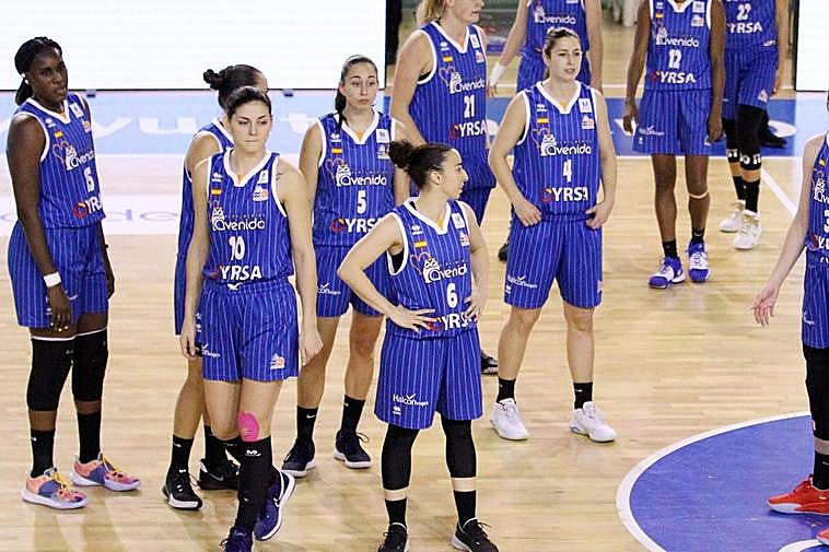 Jugadoras del Perfumerías Avenida.