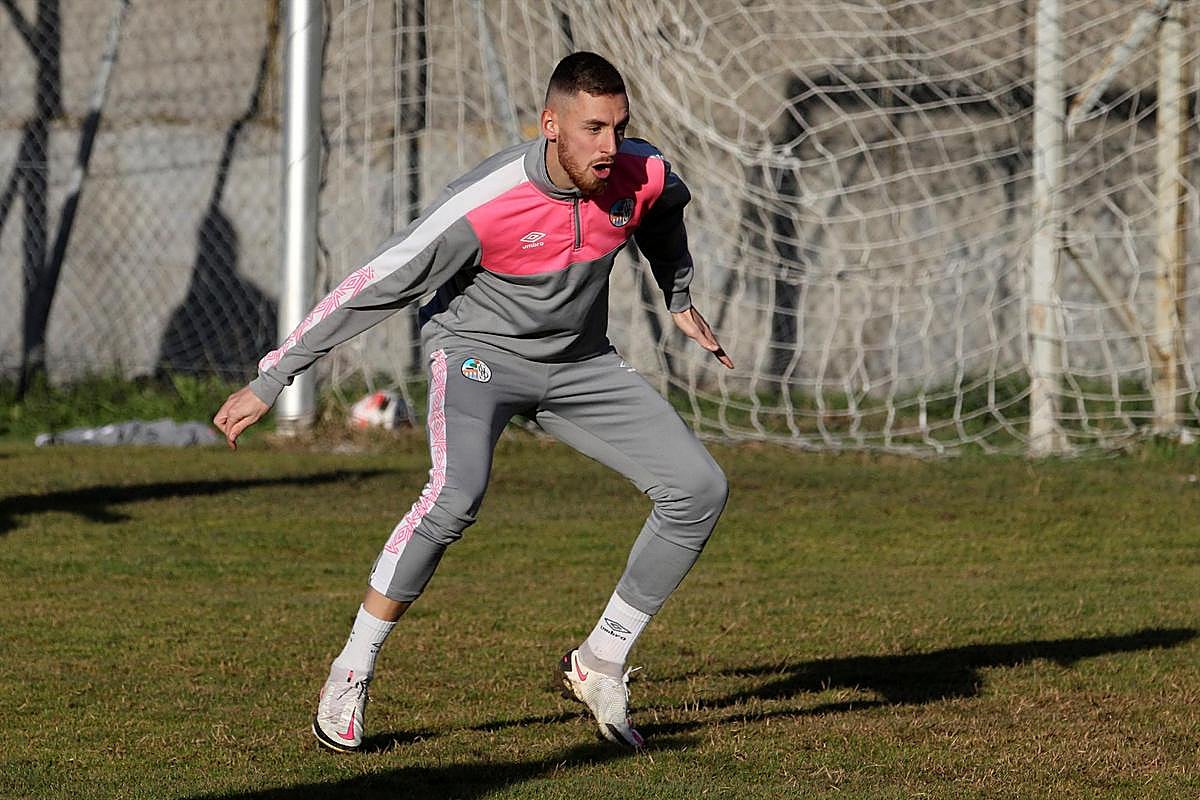 Sergio Molina, centrocampista del Salamanca.