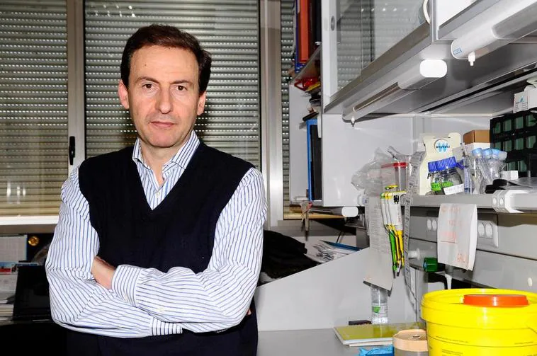 Alberto Orfao, en su laboratorio del Centro de Investigación del Cáncer.