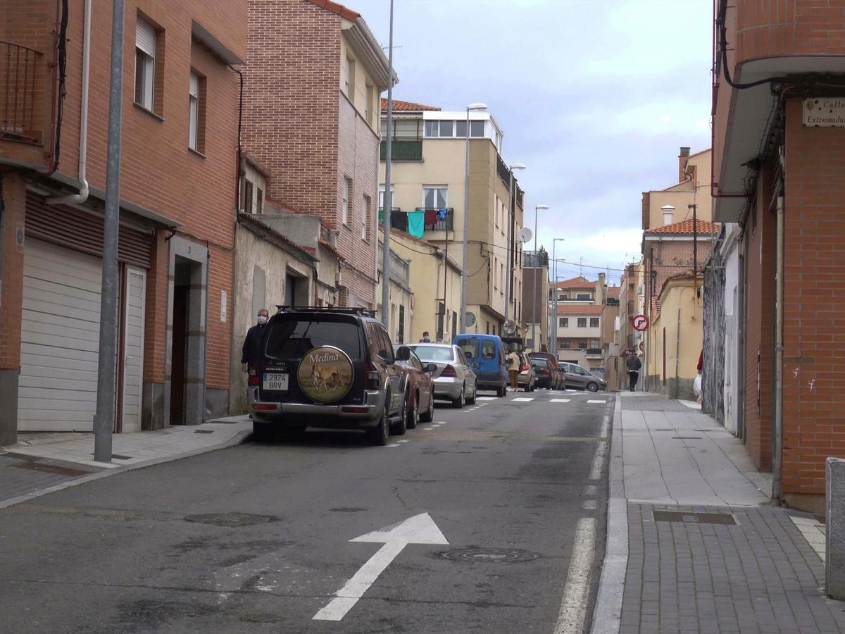 Calle Cándido Albarrán.